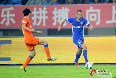 蒿俊閔角球助攻安塔爾破門 魯能下半場迅速扳平