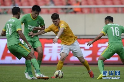 中超:杭州綠城主場2-1逆轉勝江蘇舜天_新聞頻道_長城網