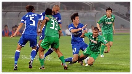 中超足球:北京國安主場首敗江蘇舜天