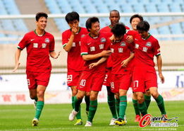 江蘇舜天vs河南建業 河南隊慶祝進門