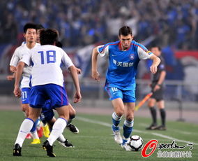 江蘇舜天vs上海申花 路易斯帶球進攻